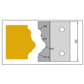 Cuchilla Perfila MD 9014 para portacuchillas