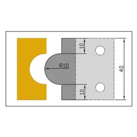 Cuchilla Perfila MD 8006 para portacuchillas