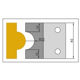 Cuchilla Perfila MD 8007 para portacuchillas